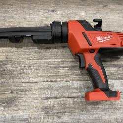 AS-IS Milwaukee 18-Volt Lithium-Ion Cordless 10 oz. Caulk and Adhesive Gun (Tool-Only)