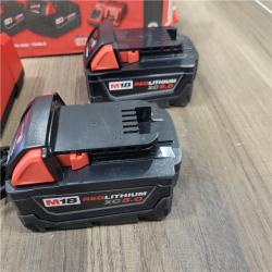 AS-IS  Milwaukee M18 18-Volt Lithium-Ion XC Starter Kit with Two 5.0Ah Batteries and Charger