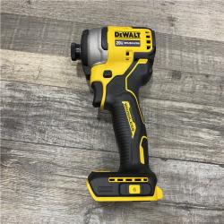 AS-IS DEWALT Atomic 20V Max Lithium-Ion Brushless Cordless Compact 1/4 in. Impact Driver Kit