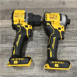 AS-IS DEWALT ATOMIC 20-Volt MAX Lithium-Ion Cordless Combo Kit