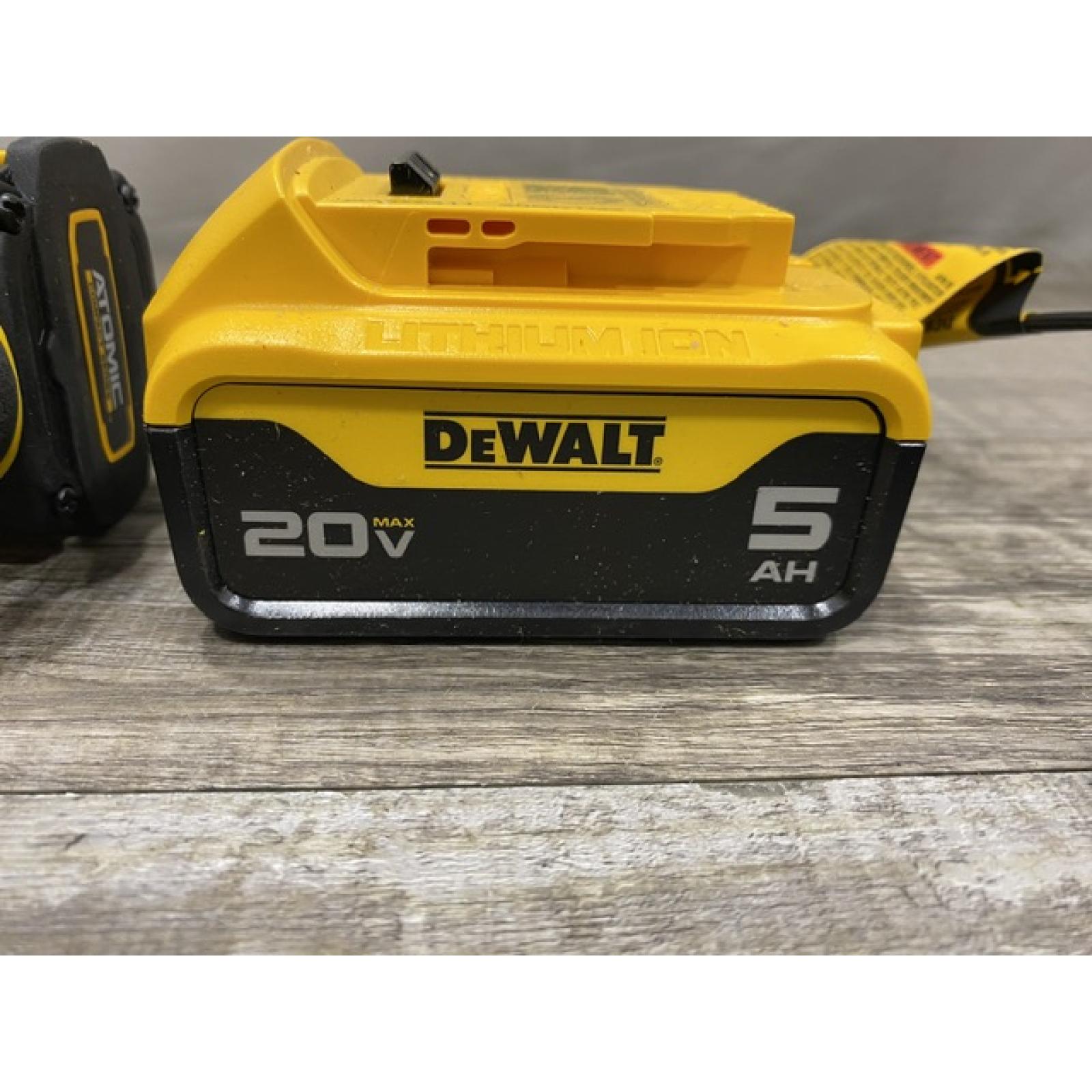 AS-IS DEWALT ATOMIC 20V MAX Lithium-Ion Cordless 1/4 in. Brushless Impact Driver Kit