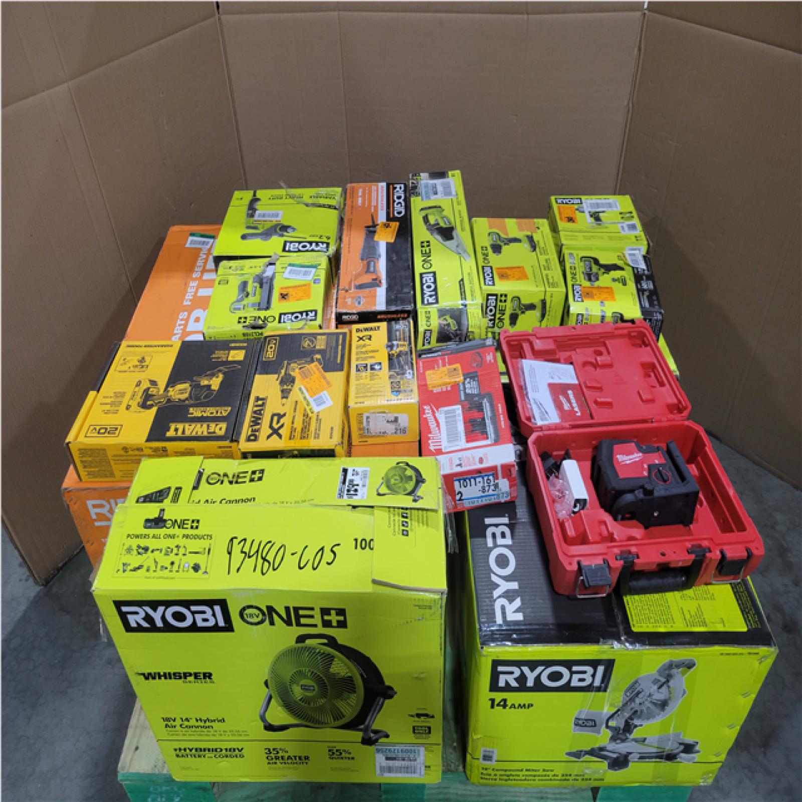 CALIFORNIA AS-IS TOOL PALLET
