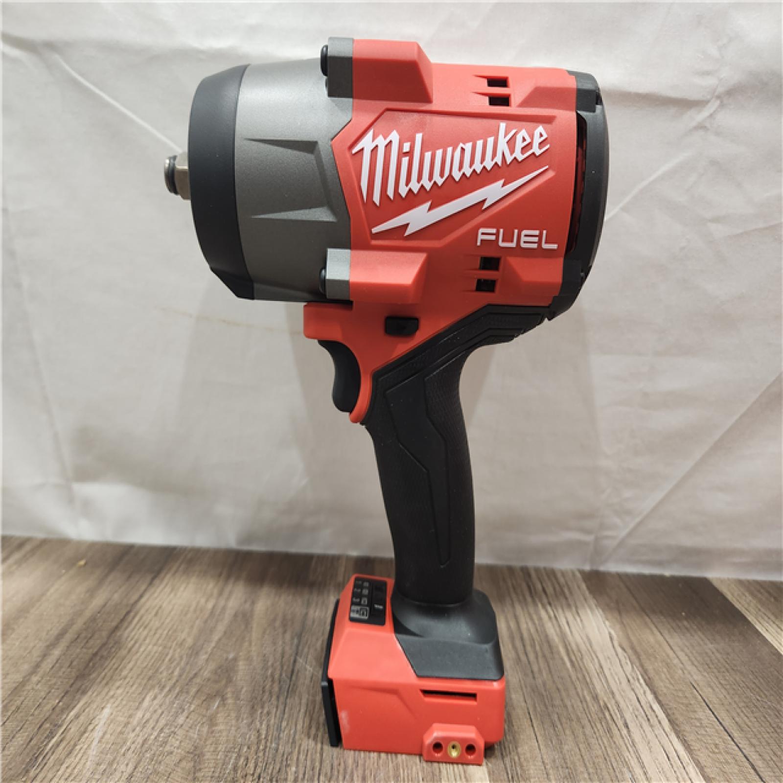 AS-IS- Milwaukee M18 FUEL 18V Lithium-Ion Brushless Cordless 1/2 in. Impact Wrench with Friction Ring (Tool-Only)
