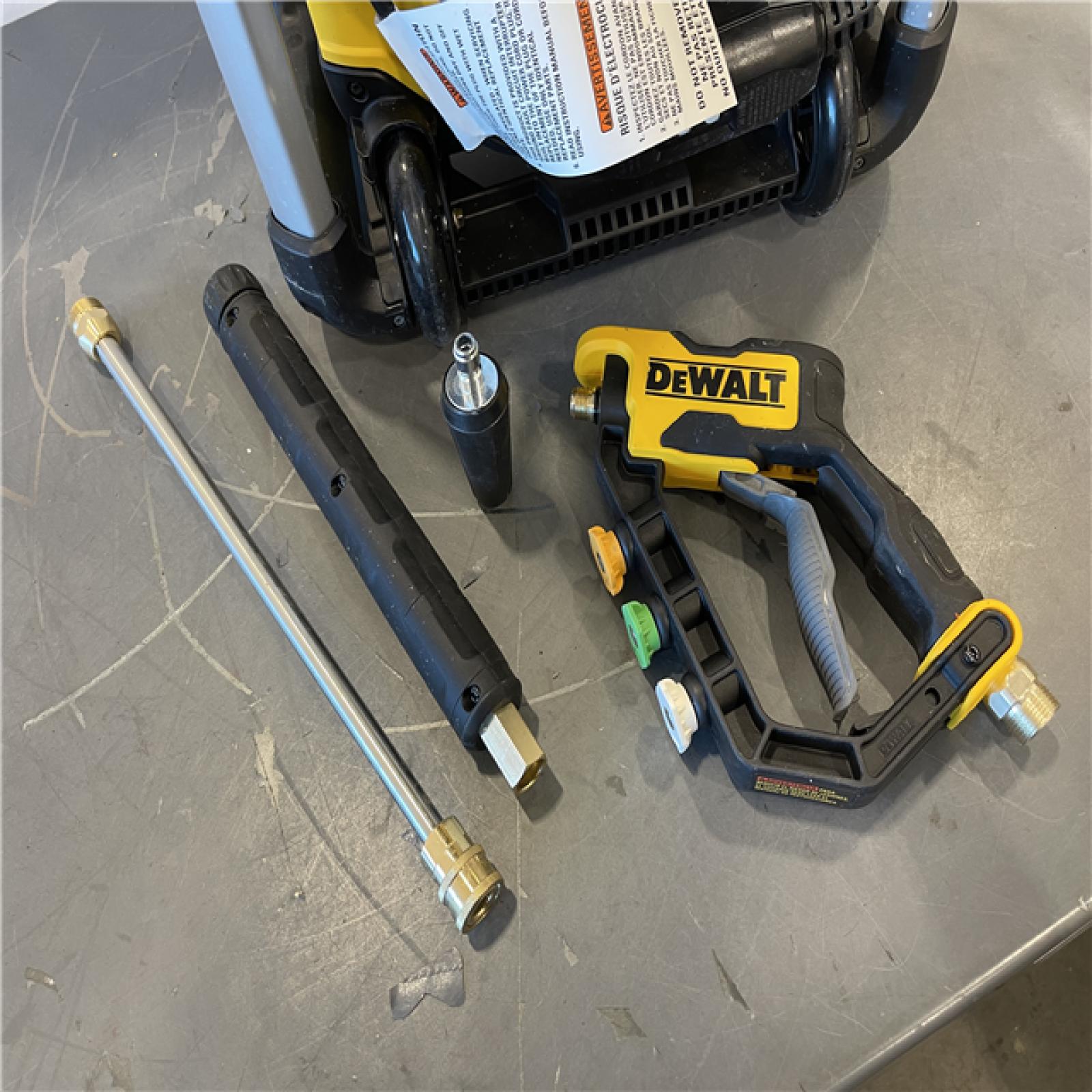 AS-IS - DeWalt 2600 PSI 1.1 GPM Cold Water Electric Pressure Washer