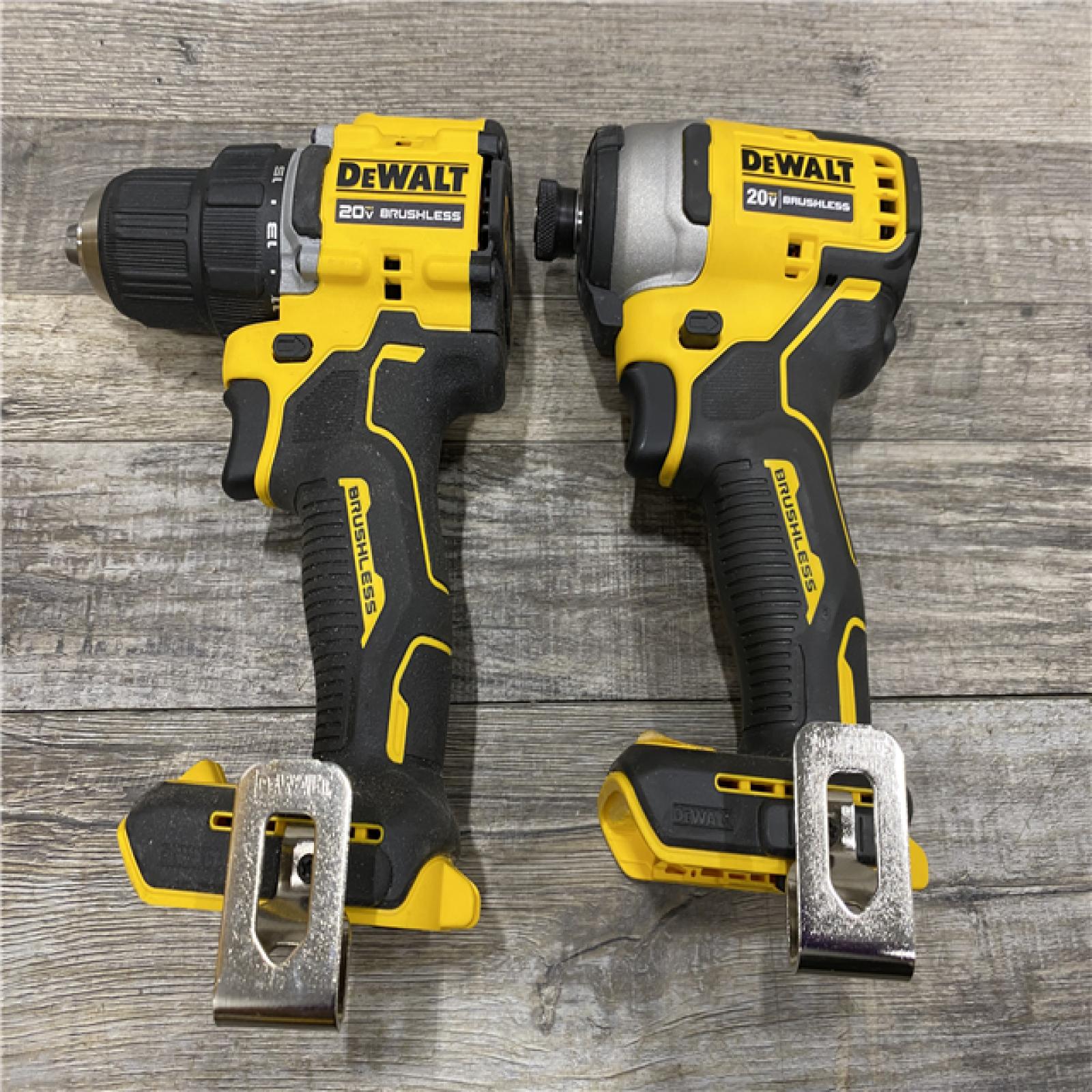 AS-IS DEWALT ATOMIC 20-Volt MAX Lithium-Ion Cordless Combo Kit