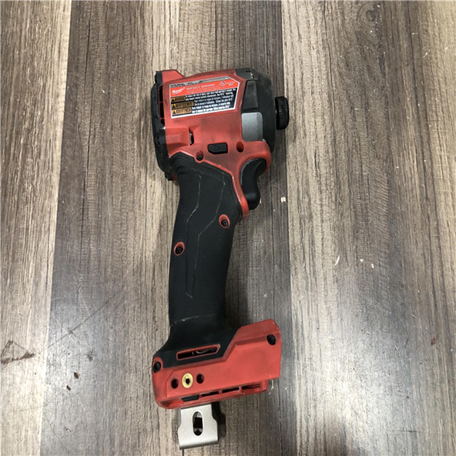 AS-IS Milwaukee FUEL 18V Lithium-Ion Brushless Cordless 1/4 in. Hex Impact Driver (Tool-Only)