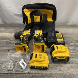 AS-IS DEWALT ATOMIC 20V MAX Lithium-Ion Cordless 2-Tool Combo Kit