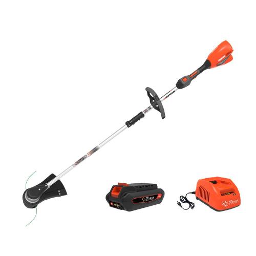 Houston location- AS-IS Echo EFORCE 56V 16 in. Brushless Cordless Battery String Trimmer with 2.5Ah Battery and Charger - DSRM-2100C1(Appears in new condition)