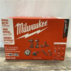 NEW - Milwaukee 18-Volt Lithium-Ion Cordless (7-Tool) Combo Kit