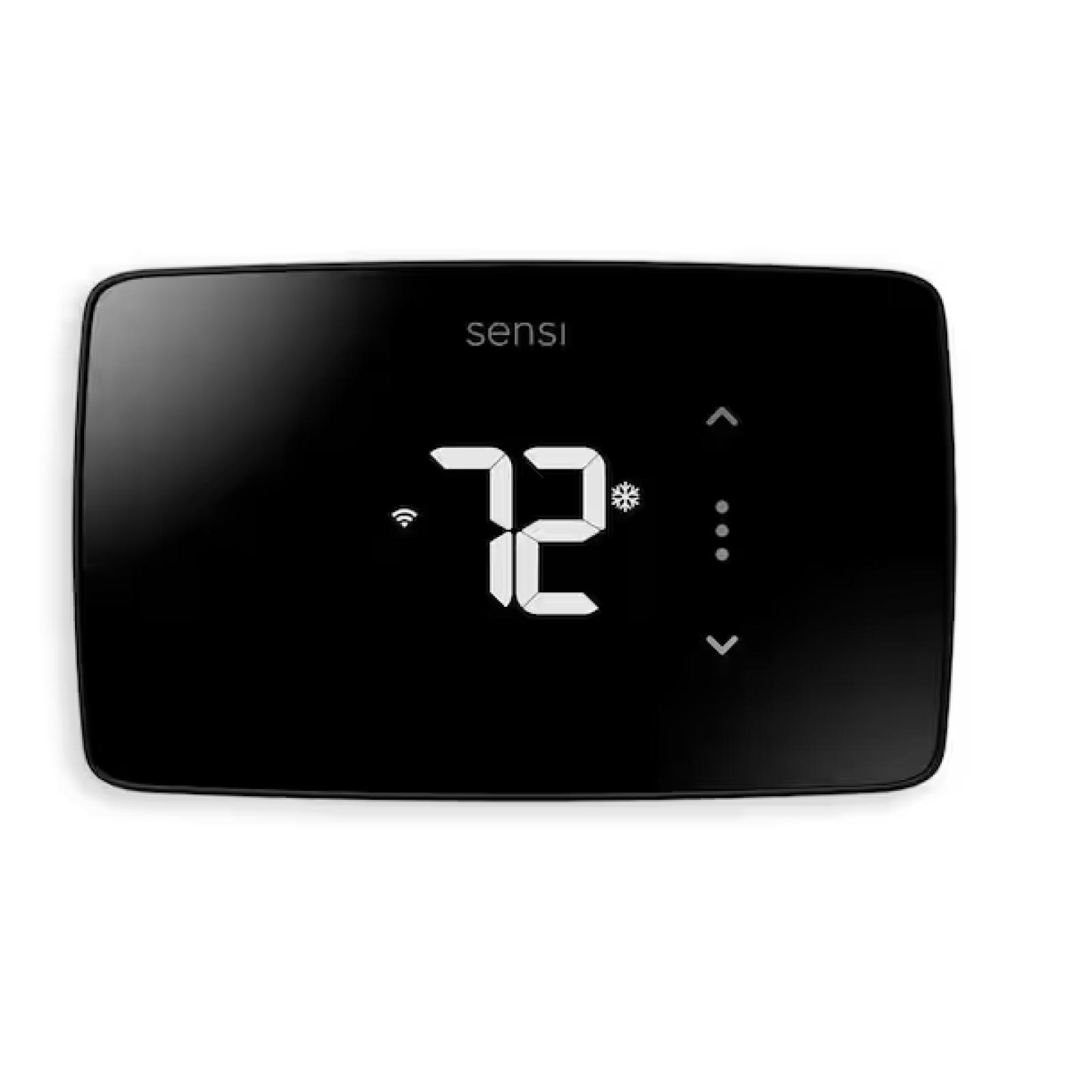 NEW! - Copeland Sensi Lite Wi-Fi 7-Day Programmable Thermostat  Touchscreen Display  Data Privacy  C-Wire Not Required -(2 UNITS)