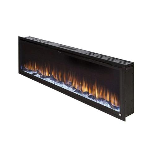 Phoenix NEW TOUCHSTONE HOME PRODUCTS Sideline Elite 60 in. Wall Mount or Recessed Smart Electric Fireplace in Black with LED Flame