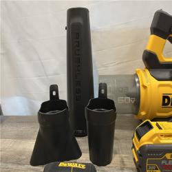 AS-IS DEWALT FLEXVOLT 60V MAX 160 MPH 760 CFM Brushless Cordless Axial Blower Kit