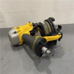 AS-IS - DeWalt 1-3/4 in. 15 Degree Pneumatic Coil Roofing Nailer