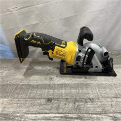 AS-IS DEWALT ATOMIC 20V MAX Cordless Brushless 4-1/2 in. Circular Saw (Tool Only)