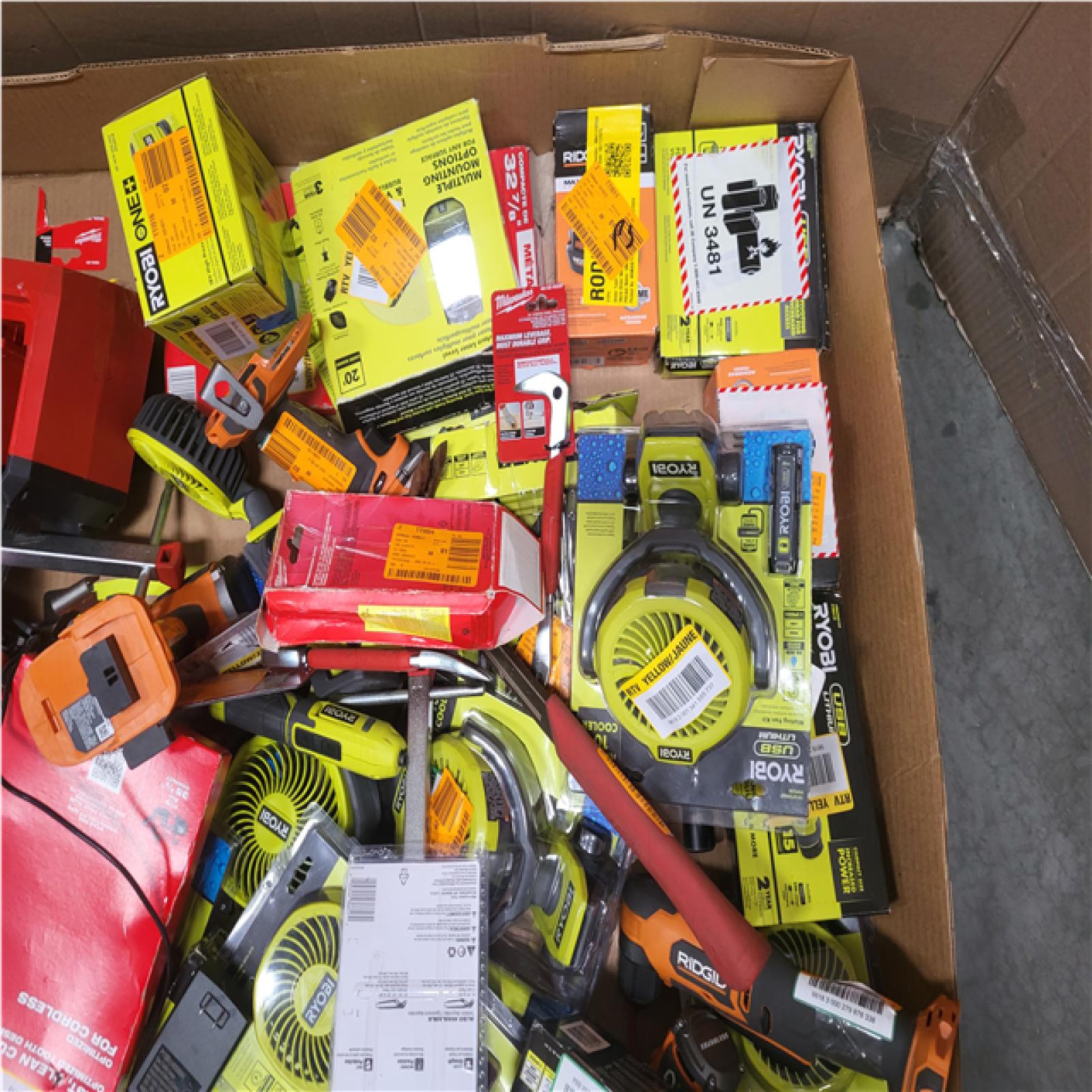 CALIFORNIA AS-IS TOOL PALLET