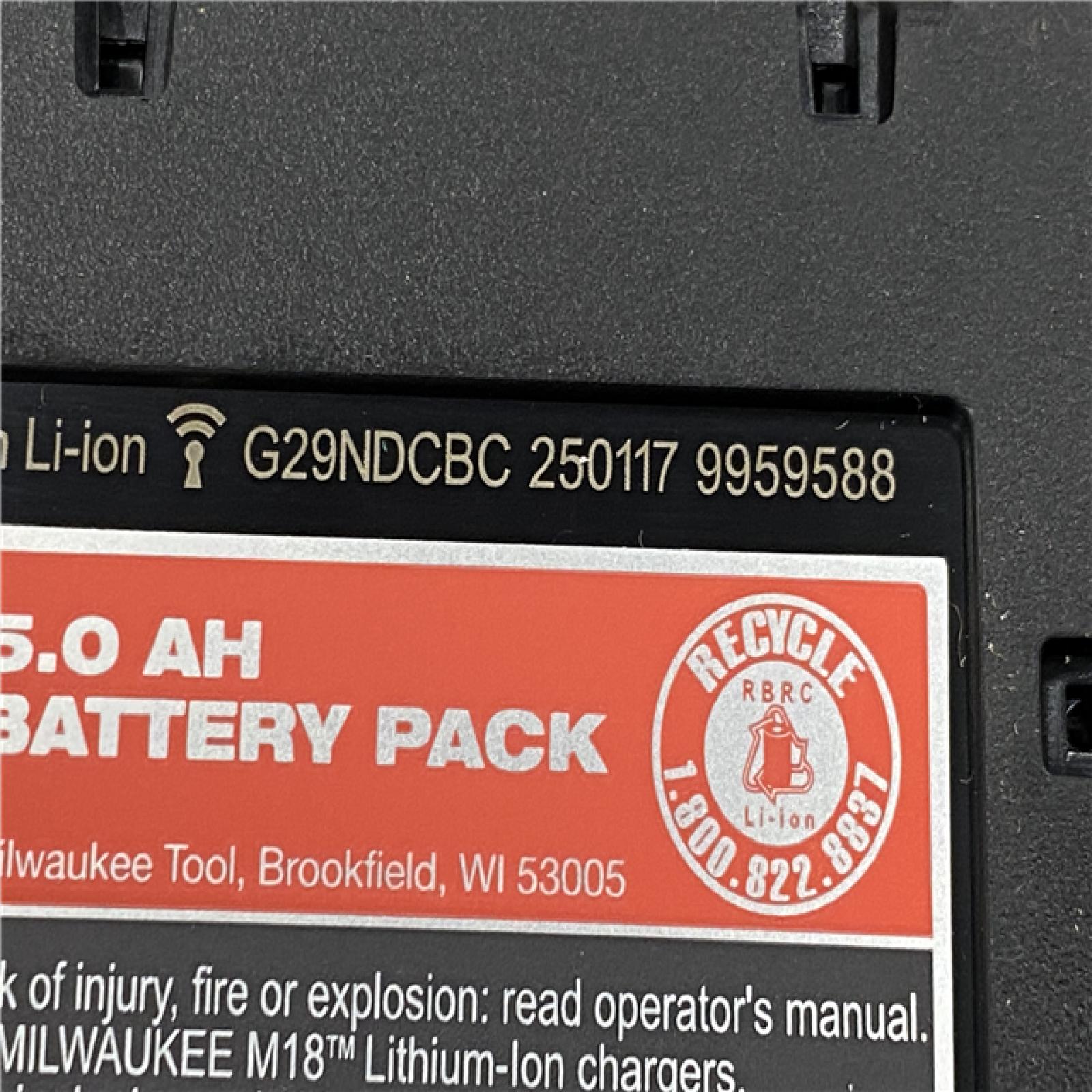 AS-IS Milwaukee FUEL 18V Lithium-Ion Brushless Cordless Hammer Drill and Impact Driver Combo Kit