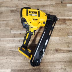 HOUSTON LOCATION - AS - IS DEWALT Cordless 20V MAX XR Angled Finish Nailer (Tool Only)