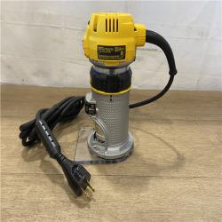 AS-IS DEWALT 7 Amp Corded 1-1/4 HP Max Torque Variable Speed Compact Router with LEDs