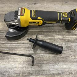 AS-IS DEWALT 20V XR Cordless 4-1/2. in. to 5 in. Variable Speed Angle Grinder (Tool Only)