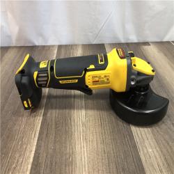 AS-IS DEWALT 20V Cordless Brushless 4-1/2 in. - 5 in. Variable Speed Angle Grinder with FLEXVOLT Advantage (Tool-Only)