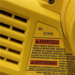 AS-IS DEWALT 20V MAX XR Cordless Brushless 3-1/4 in. Planer (Tool Only)