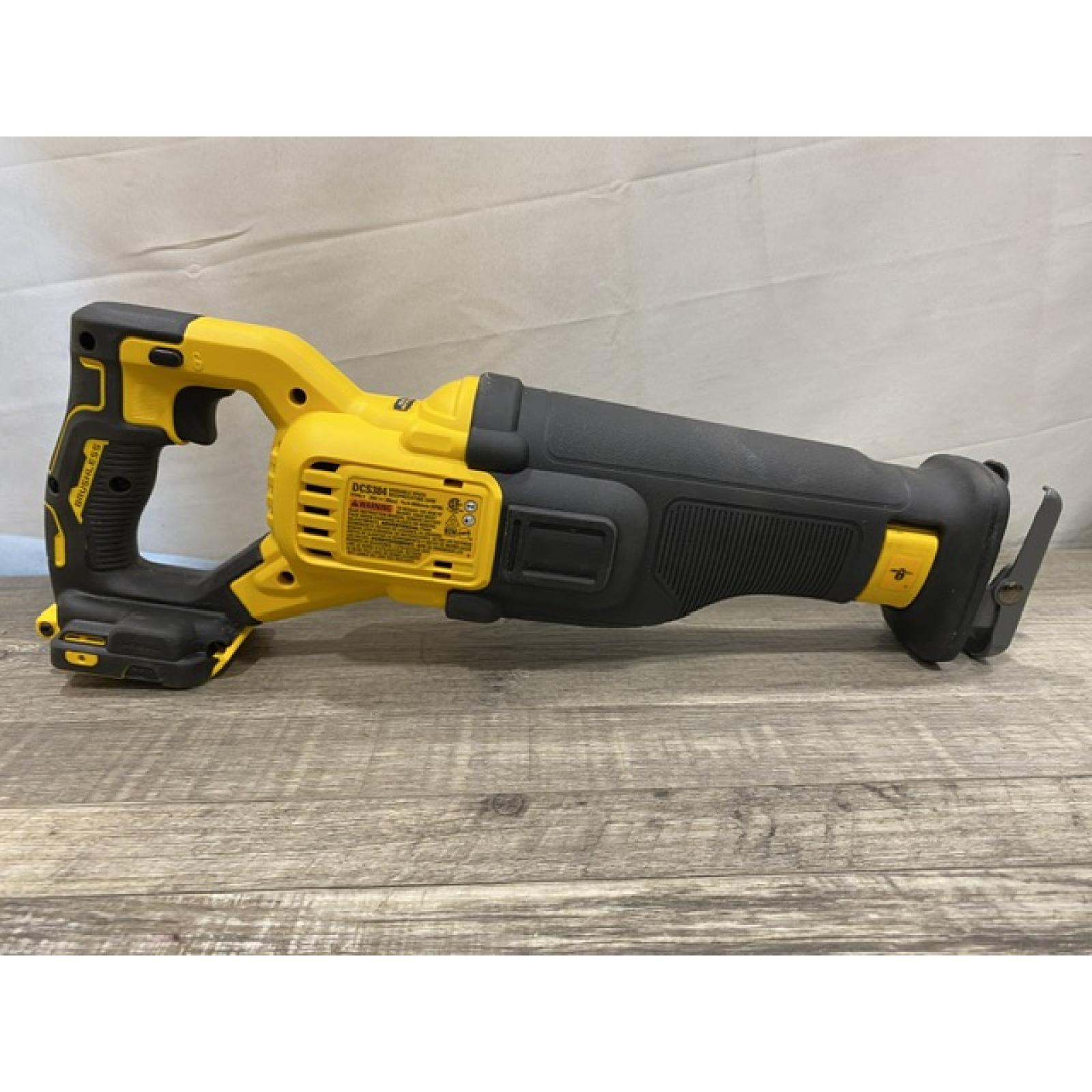 AS-IS DEWALT 20-Volt XR Cordless Reciprocating Saw (Tool Only)