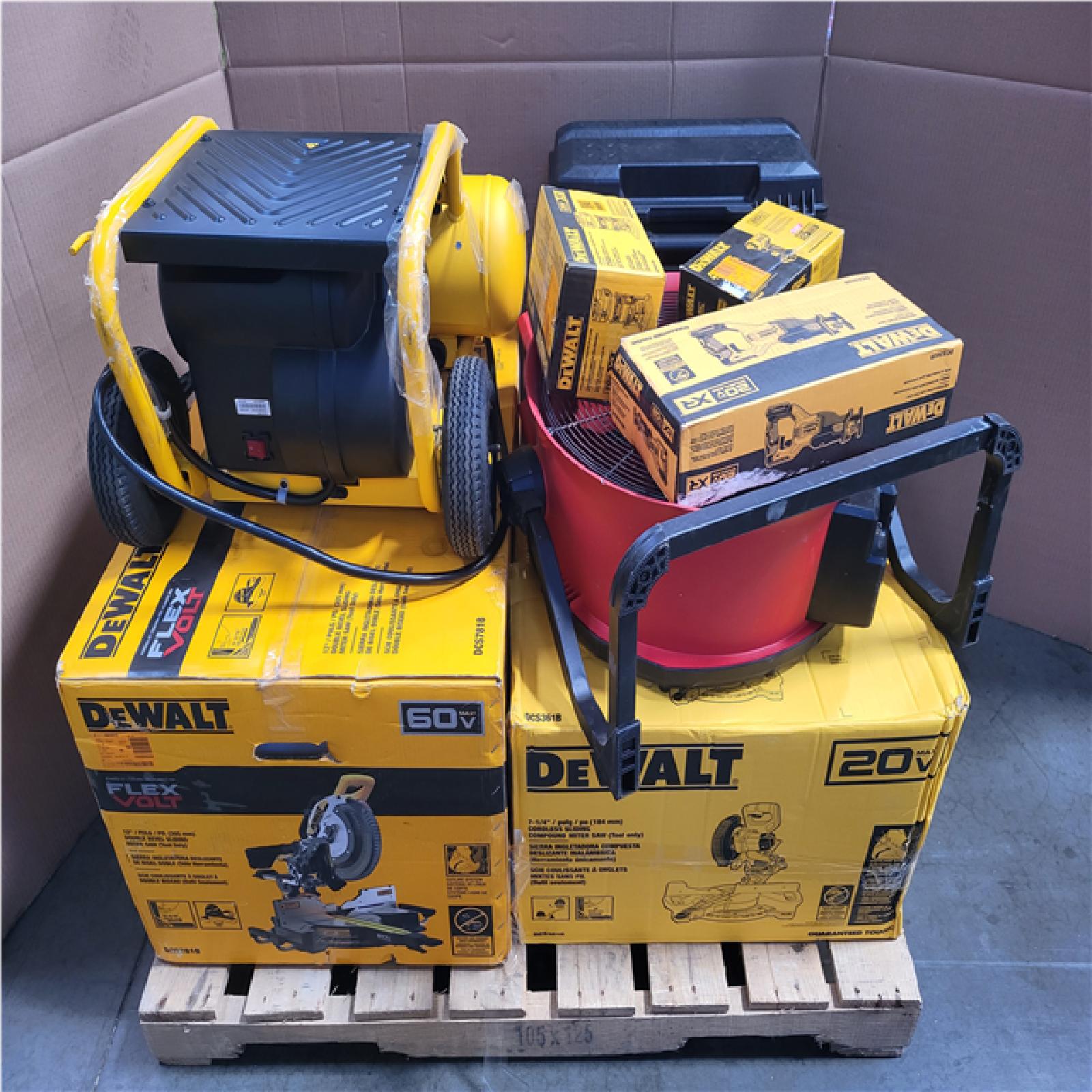 CALIFORNIA AS-IS TOOL PALLET