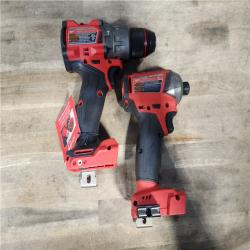 HOUSTON LOCATION - AS-IS Milwaukee 2 Tool Combo Kit W/ (2) Battery & Charger