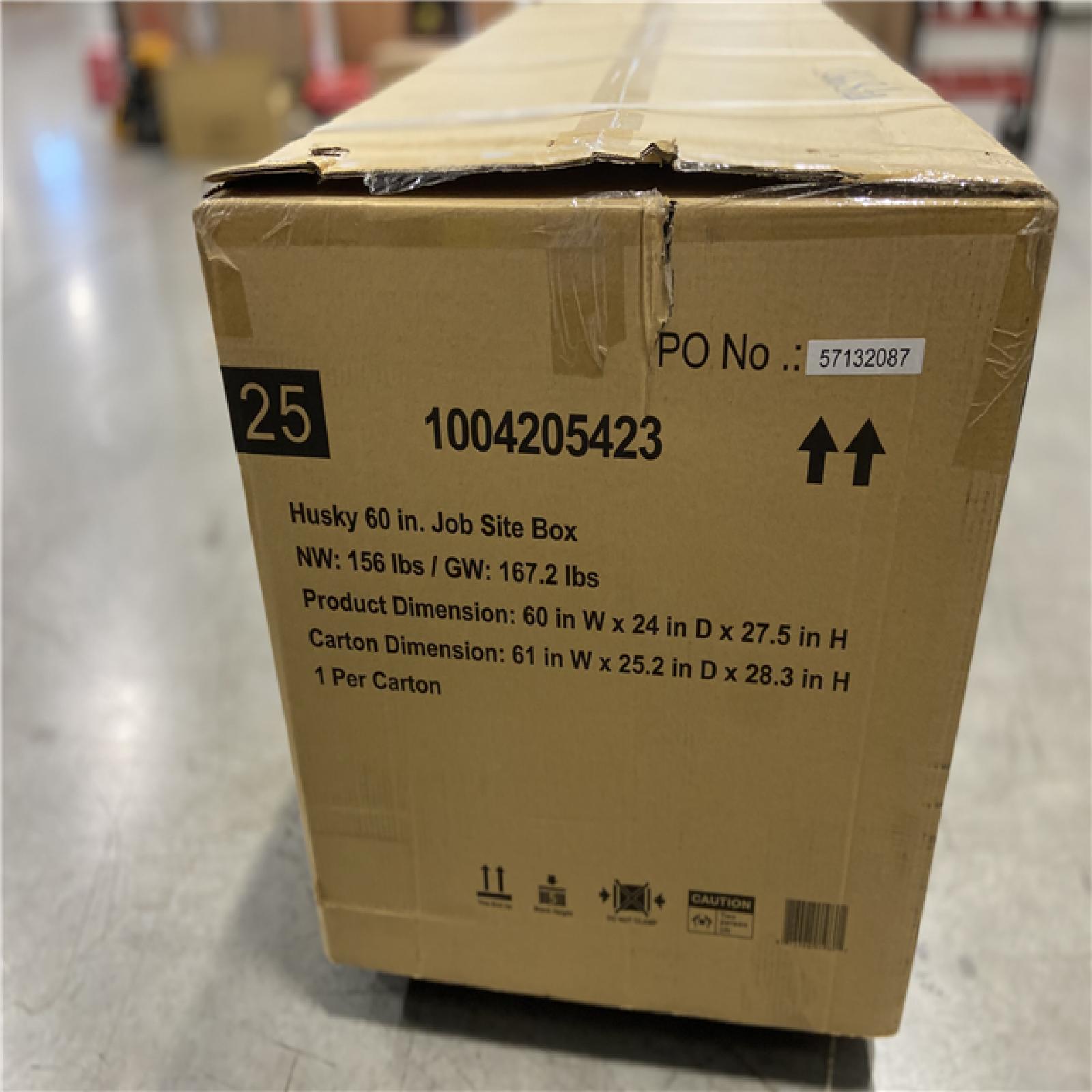 DALLAS LOCATION - Husky 60 in job site box