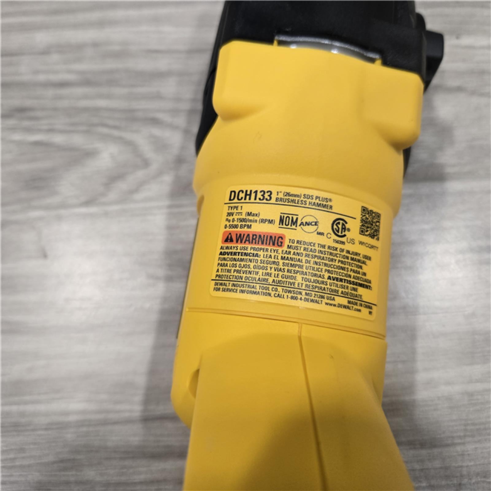 AS-IS DeWalt 20v MAX Cordless Rotary Hammer Drill (Tool-Only) DCH133