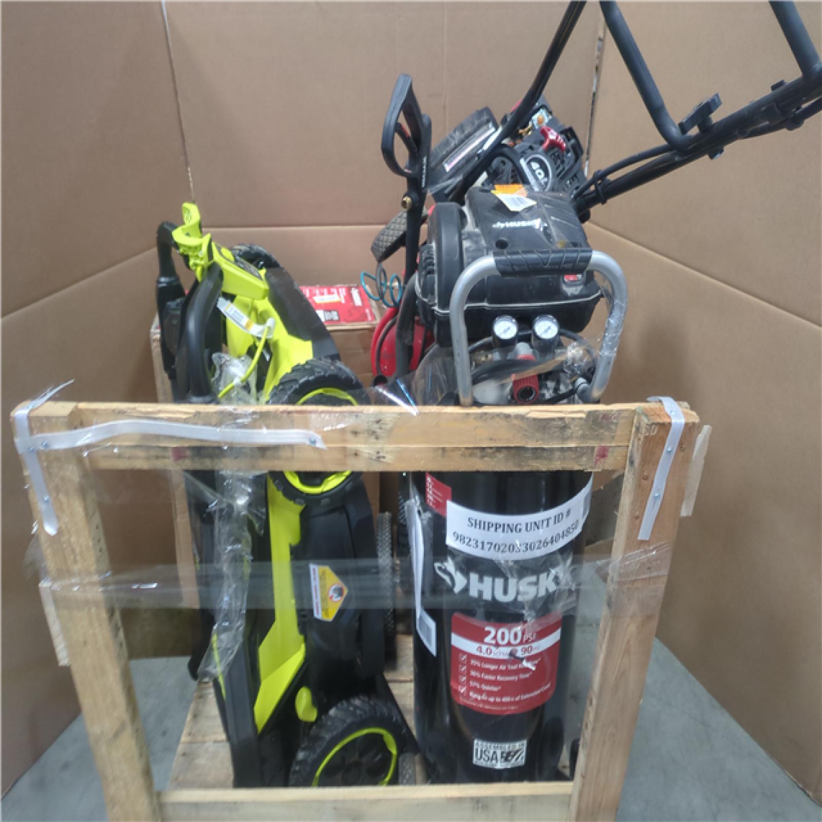 CALIFORNIA AS-IS OUTDOOR POWER EQUIPMENT