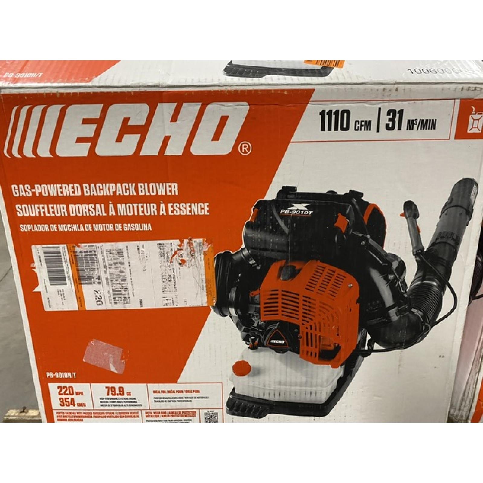 Dallas Location - As-Is ECHO 220 MPH 1110 CFM 79.9 cc Gas 2-Stroke X Series Backpack Blower