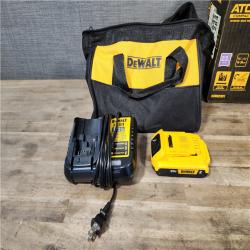 HOUSTON LOCATION - AS-IS DEWALT ATOMIC 20V MAX Lithium Ion Cordless 23 Gauge Pin Nailer Kit with 2.0Ah Battery and Charger