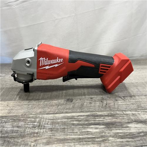 AS-IS Milwaukee 18V Lithium-Ion Brushless Cordless 4-1/2 in./5 in. Grinder w/Paddle Switch (Tool-Only)