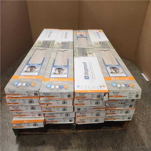 Phoenix NEW Lifeproof Monaco Oak 22 MIL x 9.06 in. W x 48.03 in. L Click Lock Waterproof Vinyl Plank Flooring (423 sq. ft. /20 Case)