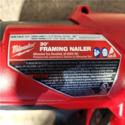 HOUSTON LOCATION - AS-IS Milwaukee FUEL 3-1/2 in. 18-Volt 30-Degree Lithium-Ion Brushless Cordless Framing Nailer (Tool-Only)