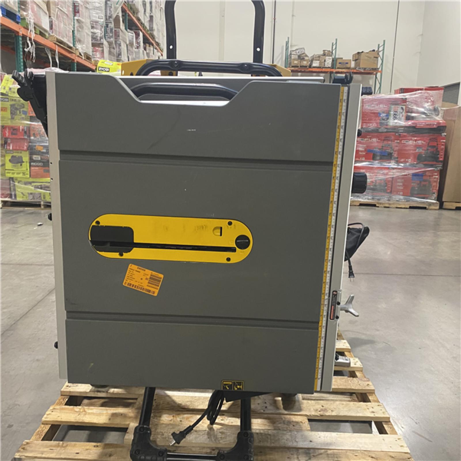 As-Is- DEWALT 10 in. 15 Amp 120V Site-Pro Compact Jobsite Table Saw