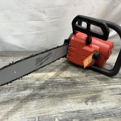AS-IS Milwaukee FUEL 16 in. 18V Lithium-Ion Brushless Battery Chainsaw (Tool-Only)