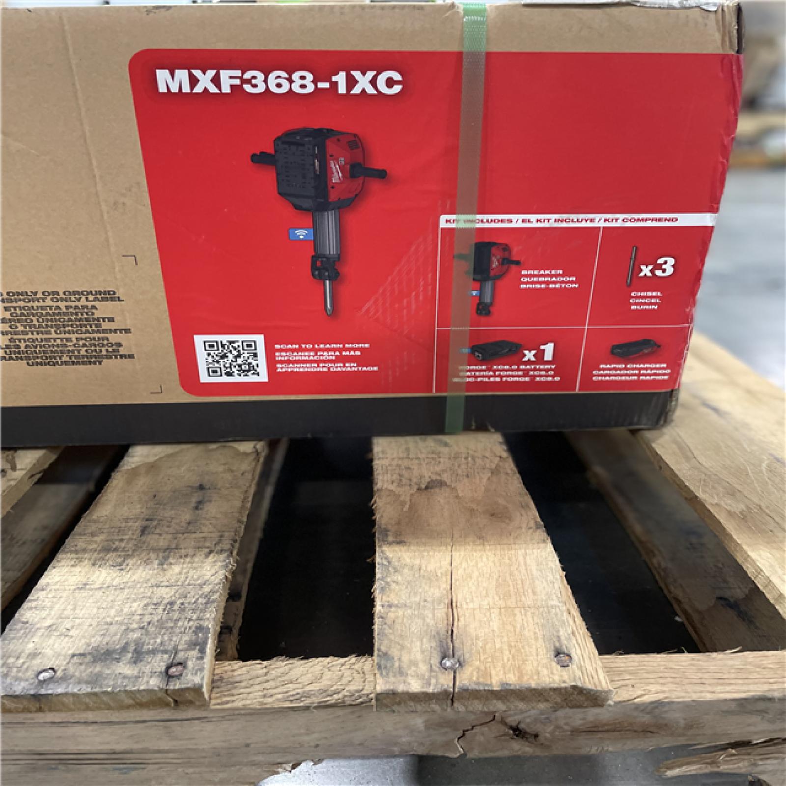 DALLAS LOCATION- AS-IS MILWAUKEE MX FUEL Lithium-Ion Cordless 1-1/8 in. Breaker KIT