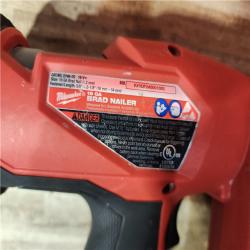 HOUSTON LOCATION - AS-IS Milwaukee FUEL 18-Volt Lithium-Ion Brushless Cordless Gen II 18-Gauge Brad Nailer (Tool-Only)