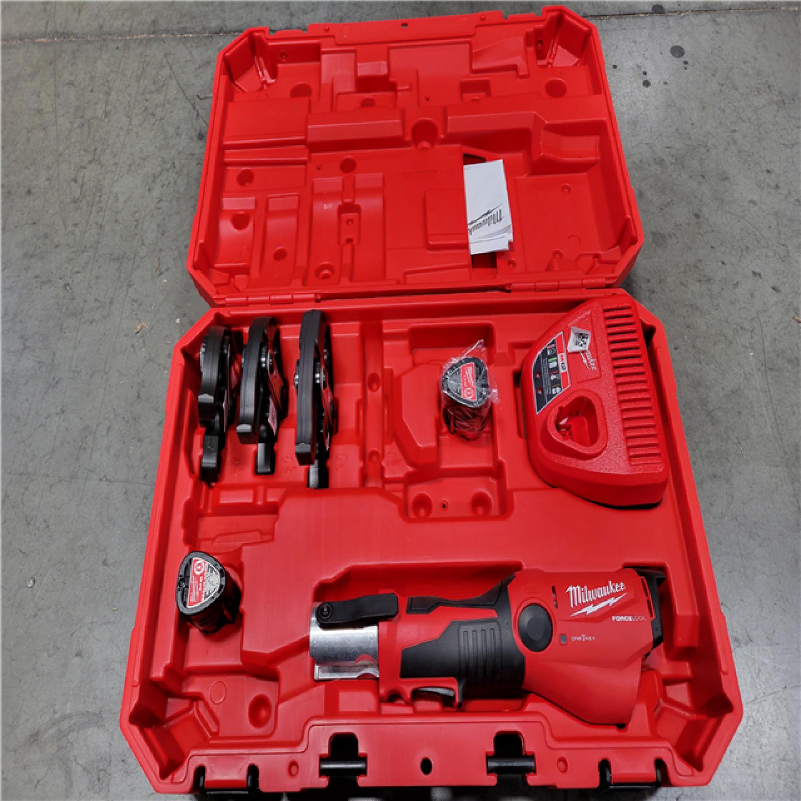 CALIFORNIA AS-IS LIKE NEW MILWAUKEE M12 PRESS TOOL KIT