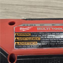 AS-IS Milwaukee 2836-20 18V Cordless Oscillating Multi-Tool (Tool Only)