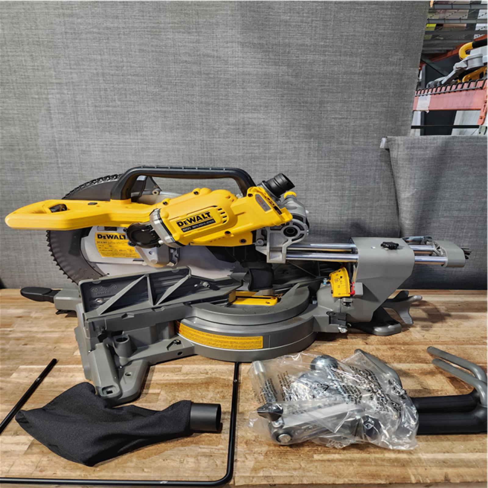 Houston Location AS-IS Double Bevel Sliding Miter Saw