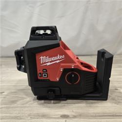 AS-IS Milwaukee-3632-21 M12 Green Beam Laser 360° 3-Plane Kit