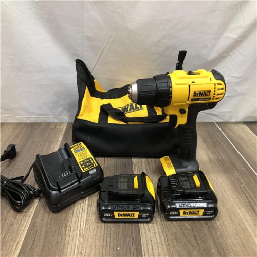 AS-IS DEWALT 20V MAX Cordless 1/2 in. Drill/Driver Kit