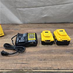 AS-IS NEW DEWALT 20V MAX Lithium-Ion 6.0Ah and 4.0Ah Battery and Charger Starter Kit