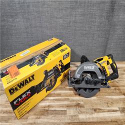 HOUSTON LOCATION - AS-IS DEWALT FLEXVOLT 60V MAX Cordless Brushless 7-1/4 in. Wormdrive Style Circular Saw (Tool Only)