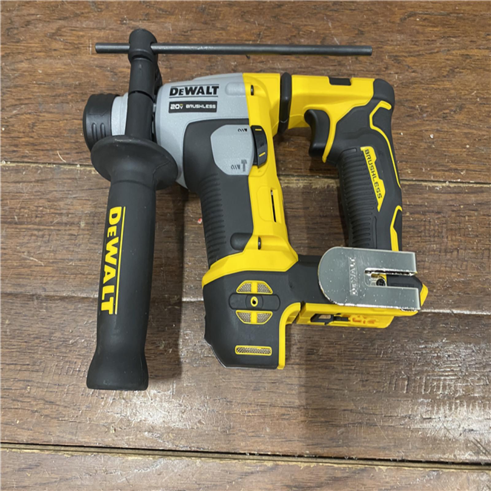 AS-IS Dewalt DCH172B MAX Atomic 20V 5/8 Inch Brushless Cordless SDS Plus Rotary Hammer (Tool Only)