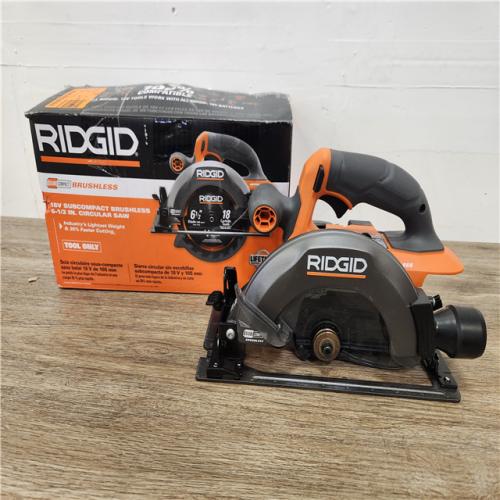 Phoenix Location NEW RIDGID 18V SubCompact Brushless Cordless 6-1/2 in. Circular Saw (Tool Only)