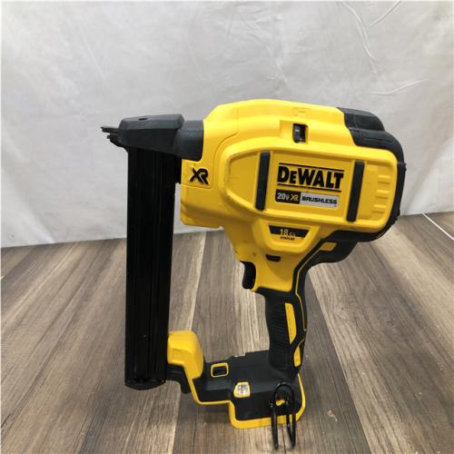AS-IS DEWALT Cordless 18-Gauge Narrow Crown Stapler (Tool Only)